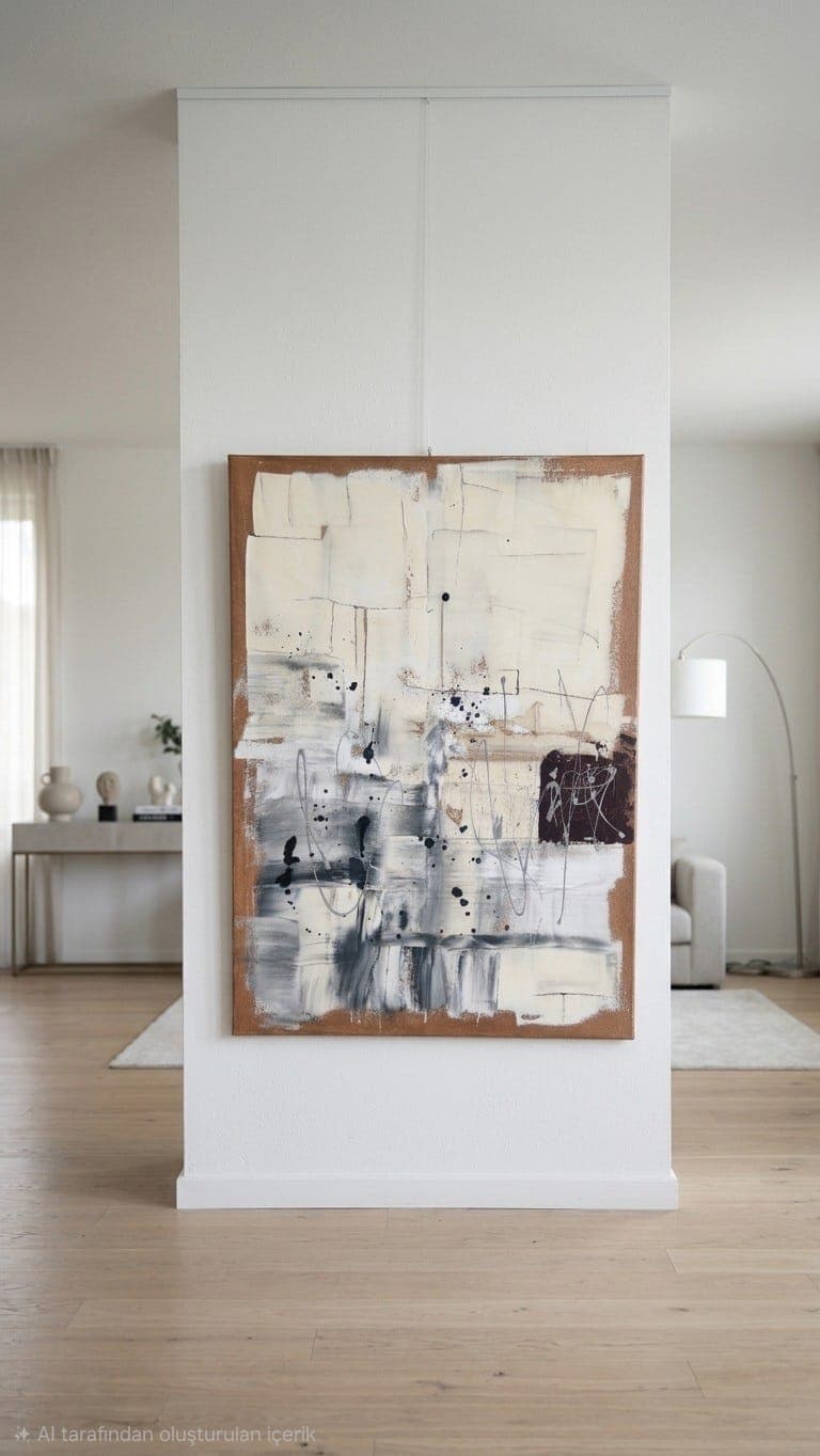14 Abstract Acrylic Canvas Painting
