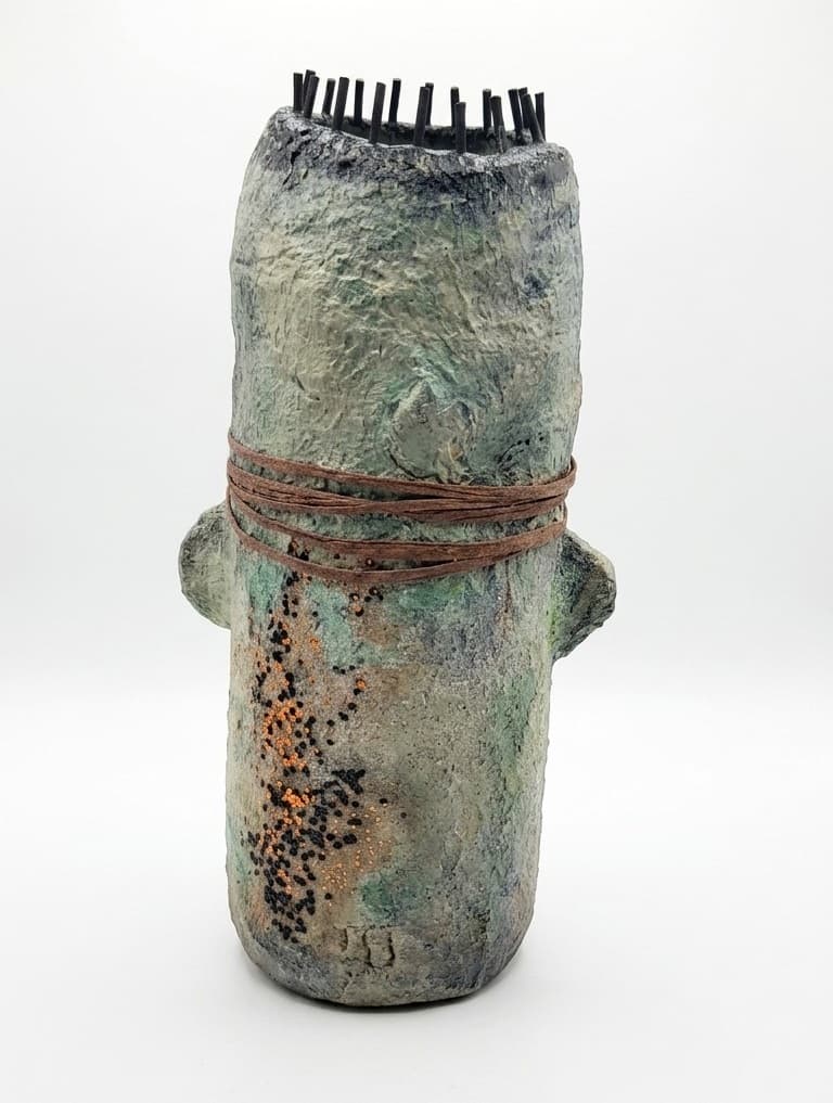 7 Paper Clay Vase