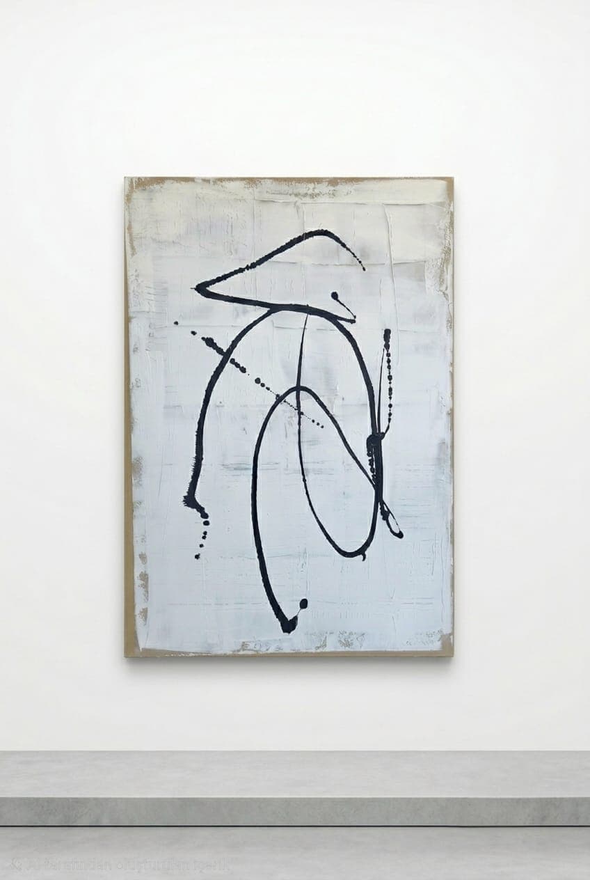 11 Abstract Acrylic Canvas Painting